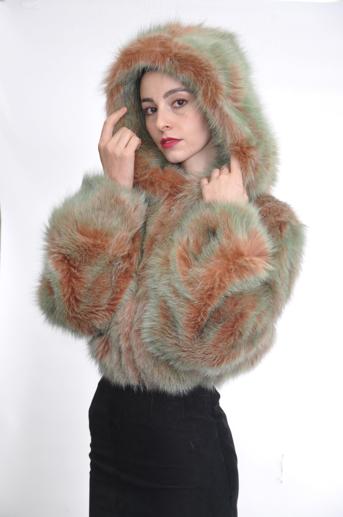 AREZI Multi-Color Forest Fox Bomber